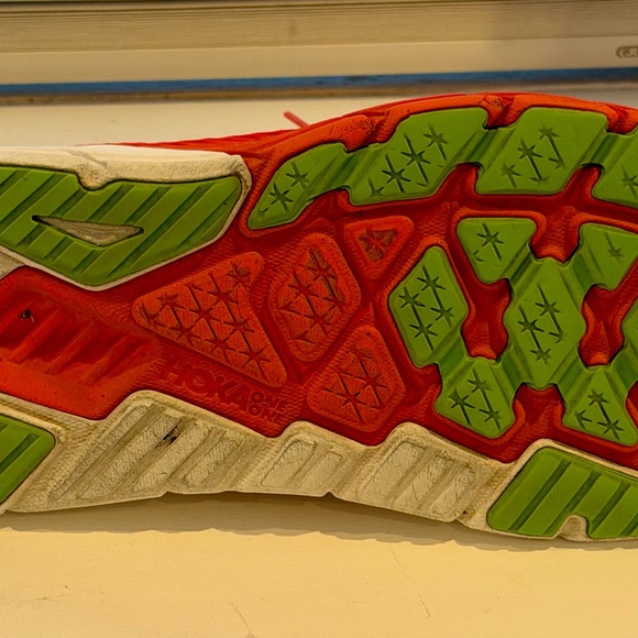 Hoka Arahi 6 Orange Running Shoes Men’s Hoka One One Athletic Sneakers size 11D - Picture 7 of 8